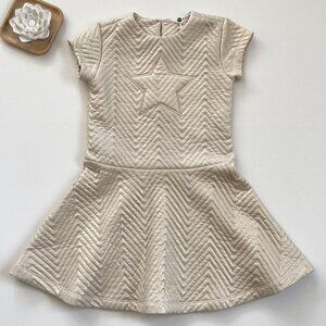 NWT Petit Lem Quilted Shimmery Star Dress
